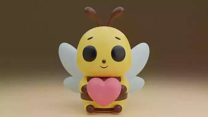 Valentine bee 01