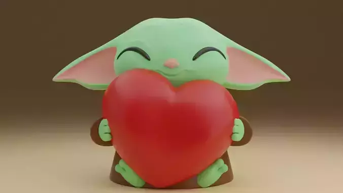 Valentine baby yoda 02