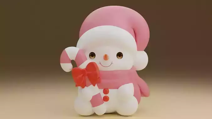 Christmas snow man 03