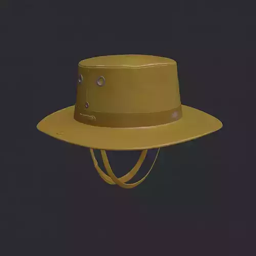 Boonie Hat Realistic 3D Printable Military Outdoor Style Model
