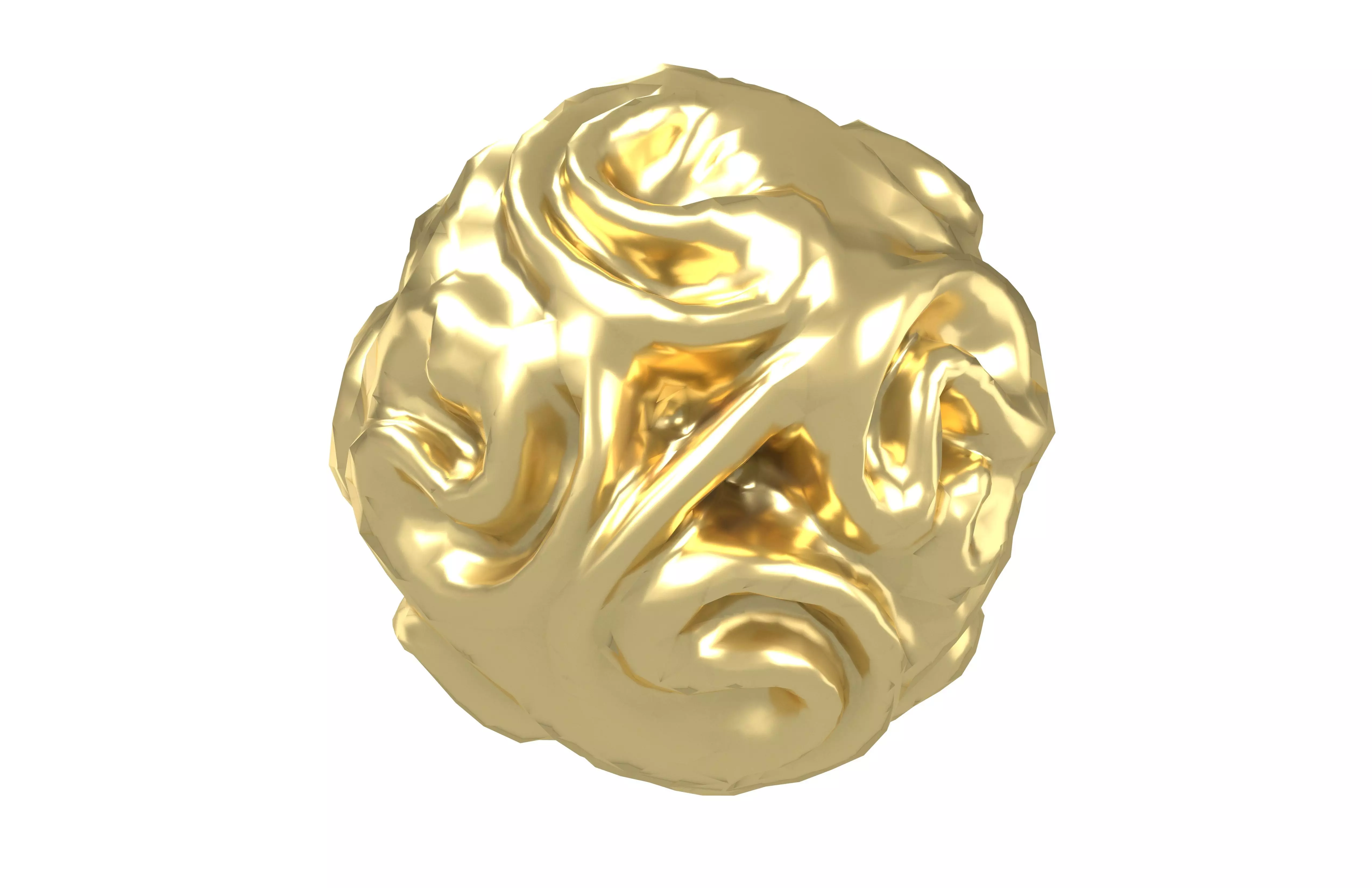 Abstract Shape v31 001 Low-poly 3D model_1