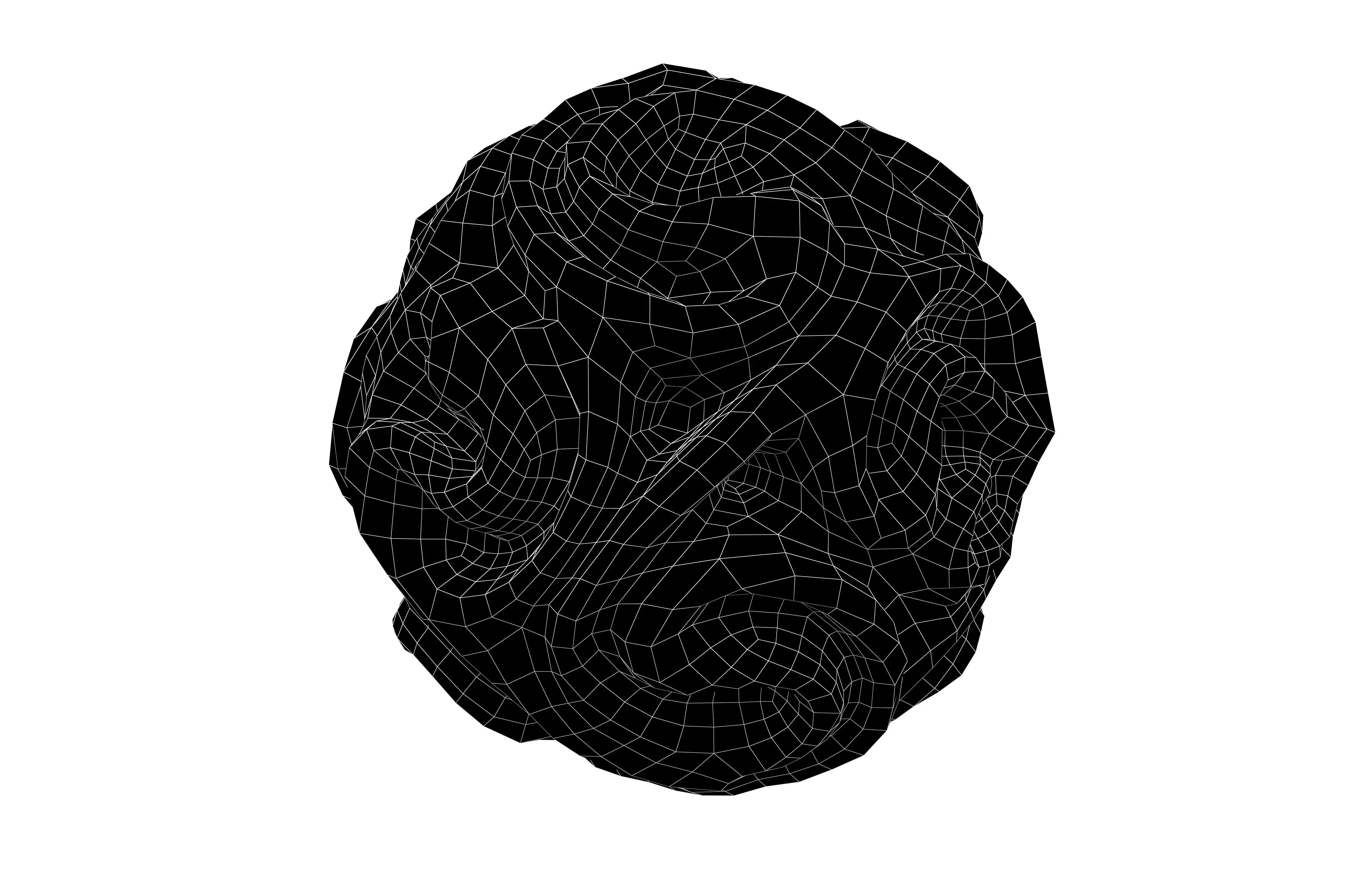 Abstract Shape v31 001 Low-poly 3D model_5