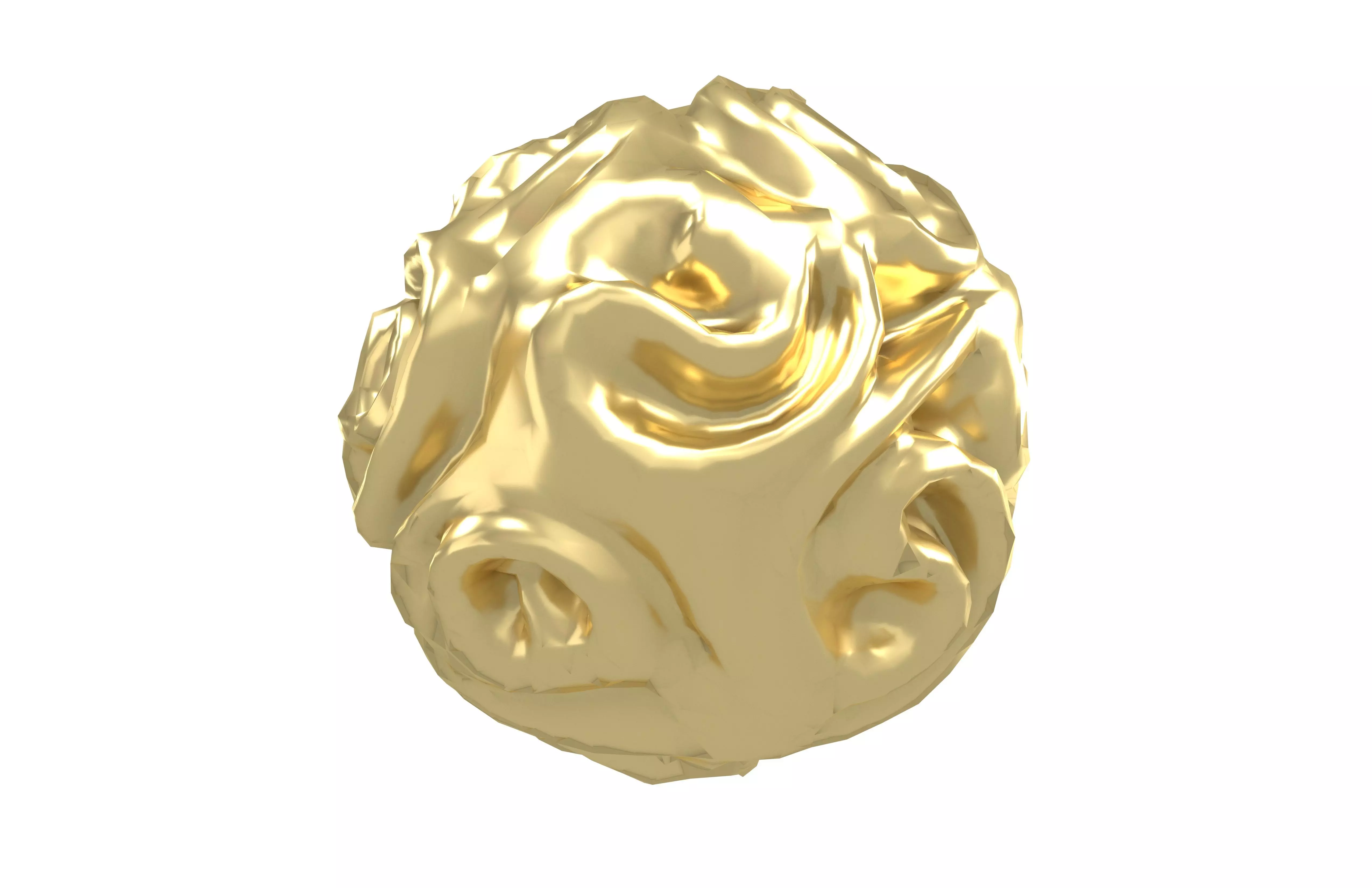 Abstract Shape v31 001 Low-poly 3D model_3