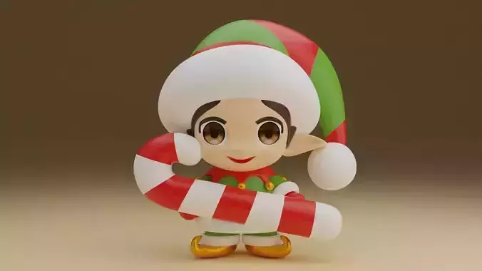 Christmas quirky elf