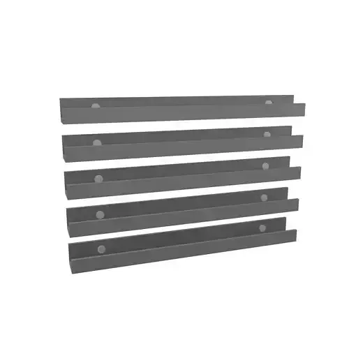 Wall Mounted Storage Rack v1 001