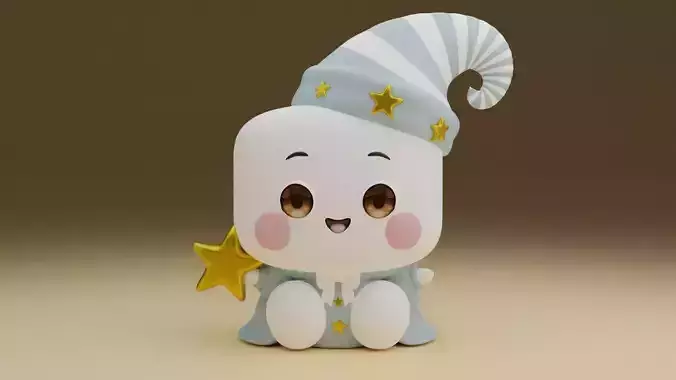 Christmas marshmallow