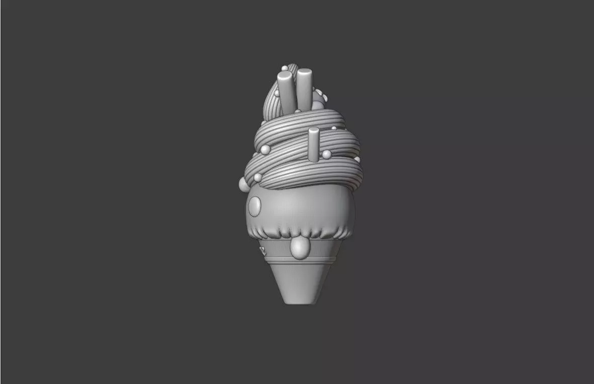 ice cream 3D print model_7