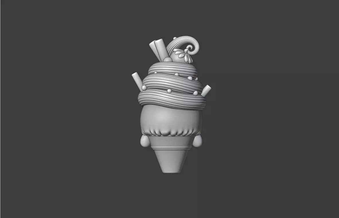 ice cream 3D print model_5