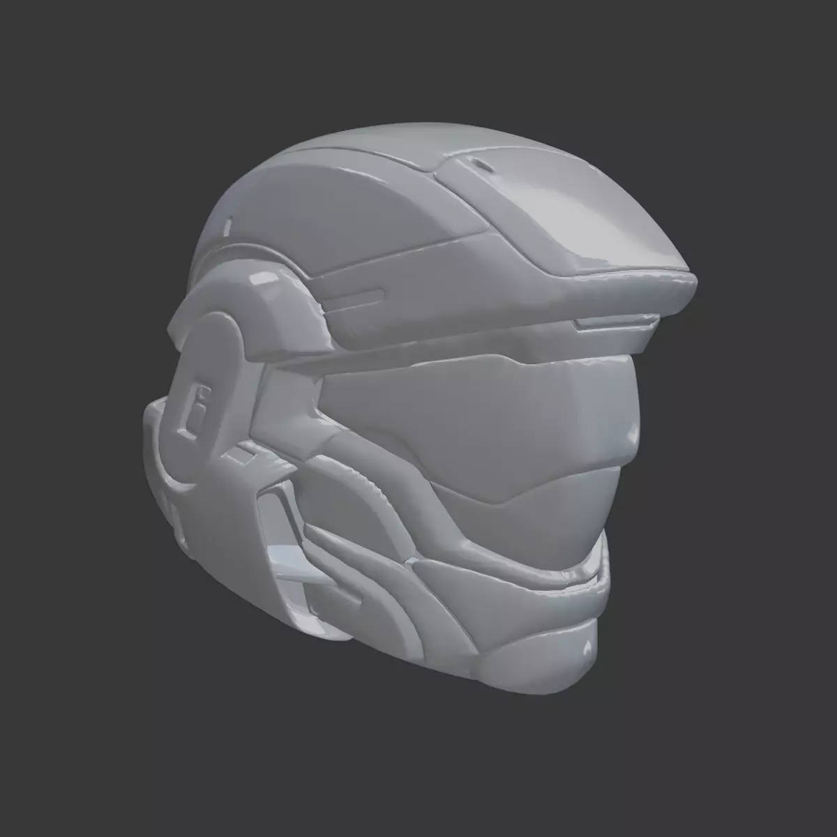 Orbital Drop Shock Trooper Halo 3D Printable Soldier STL Model 3D print model_1