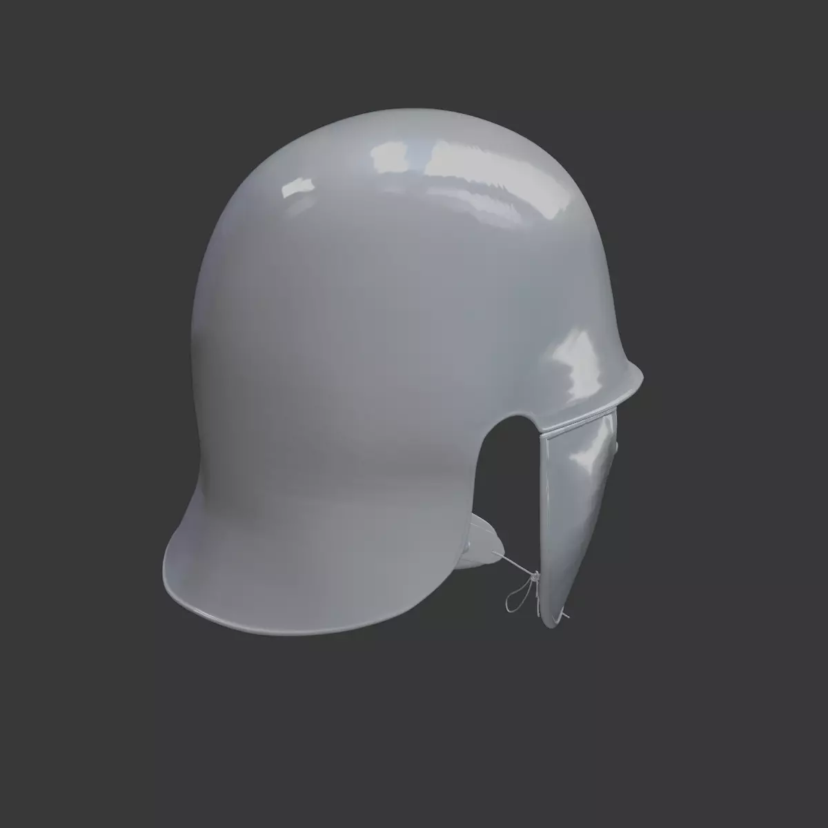 Roman-Style Helmet Ancient Warrior 3D Printable STL Model 3D print model_3