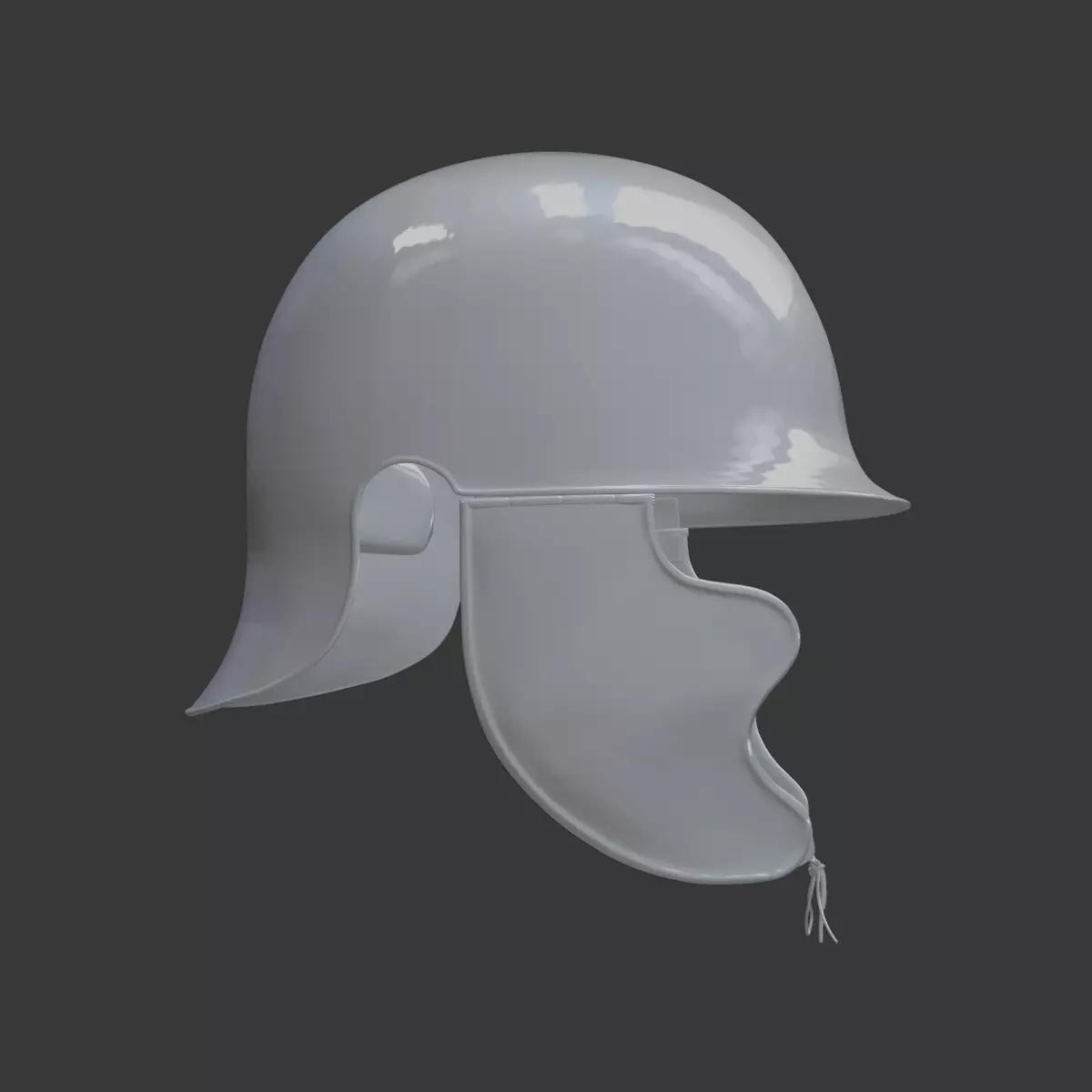 Roman-Style Helmet Ancient Warrior 3D Printable STL Model 3D print model_2