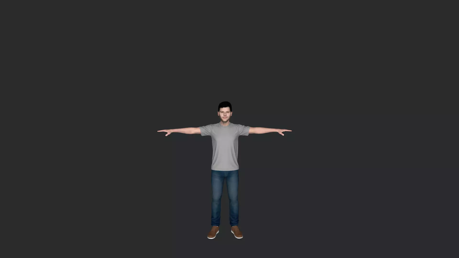 Ricky Martin Realistic Full Body Fully Rigged 3D model_22