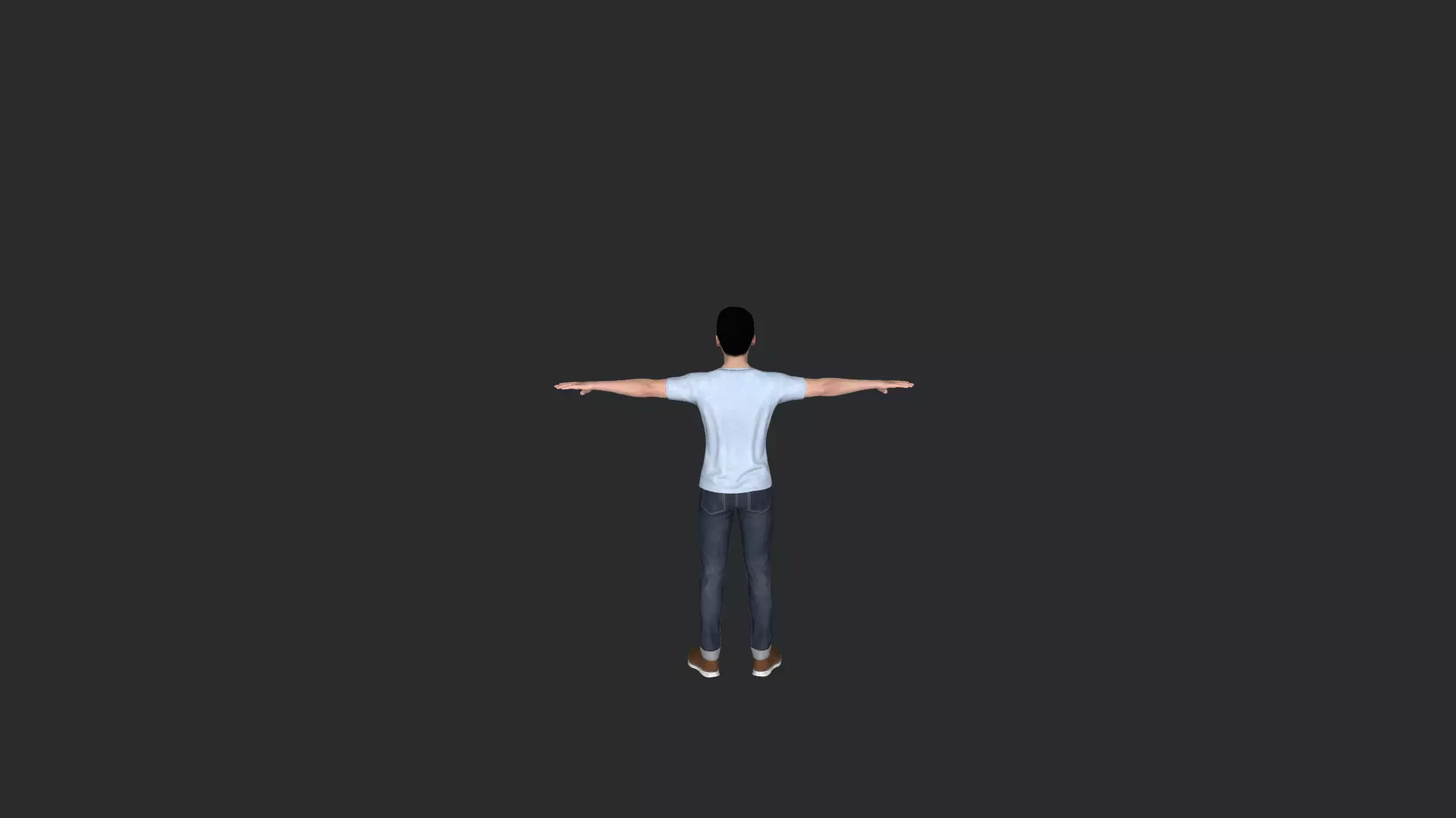 Ricky Martin Realistic Full Body Fully Rigged 3D model_29