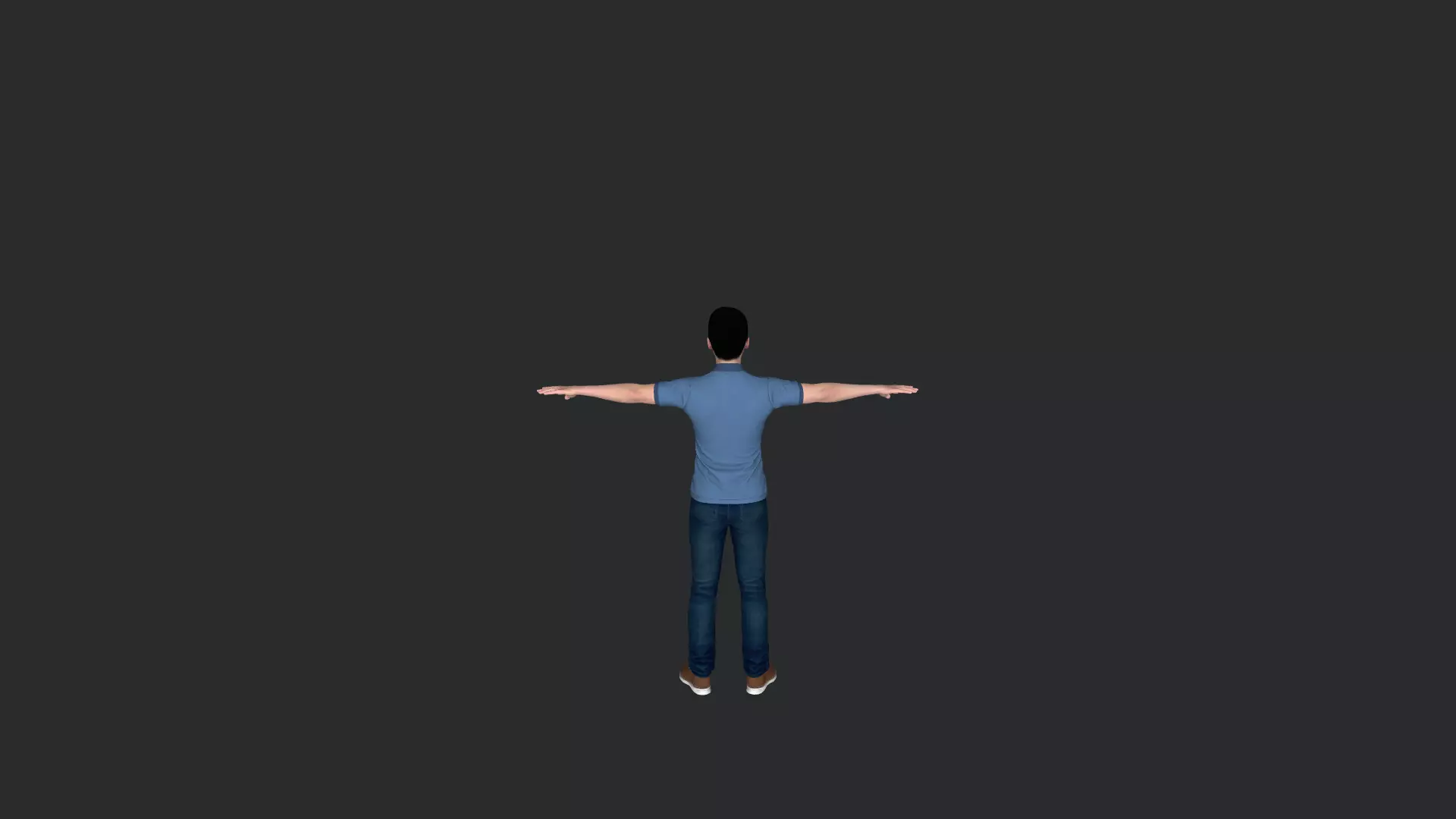 Ricky Martin Realistic Full Body Fully Rigged 3D model_19