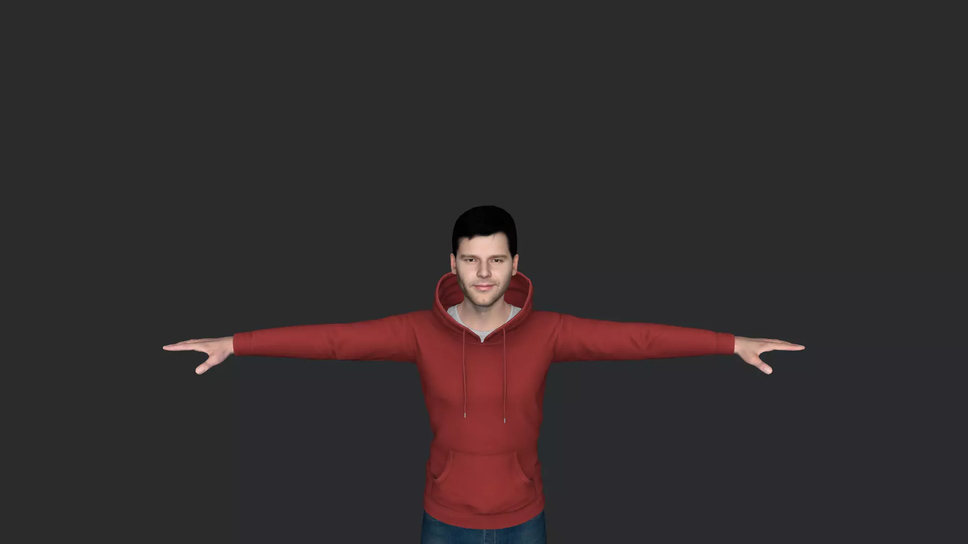 Ricky Martin Realistic Full Body Fully Rigged 3D model_11