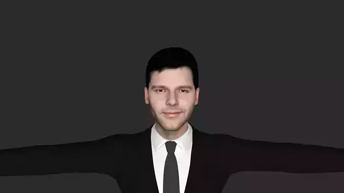 Ricky Martin Realistic Full Body Fully Rigged 