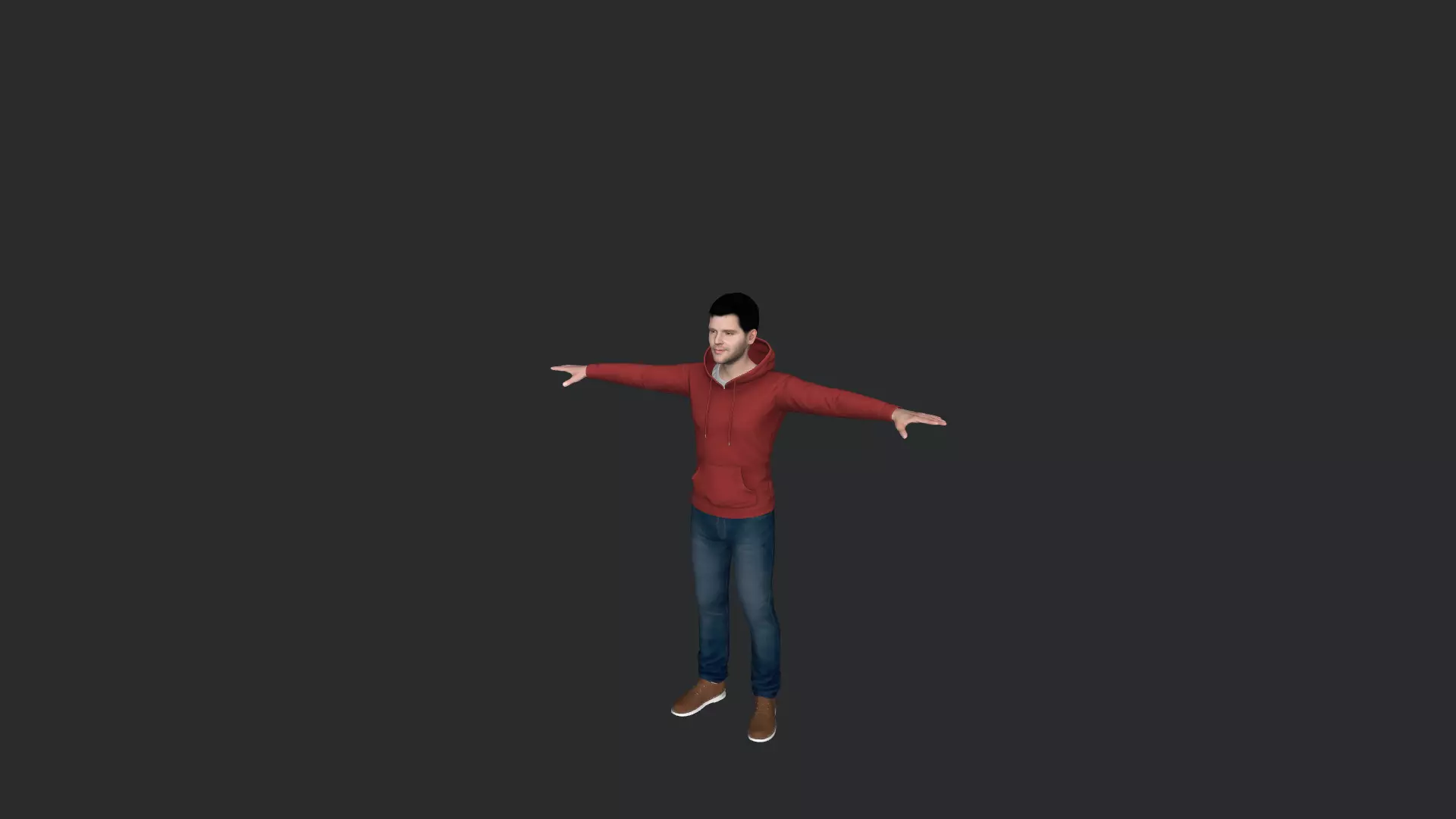 Ricky Martin Realistic Full Body Fully Rigged 3D model_13