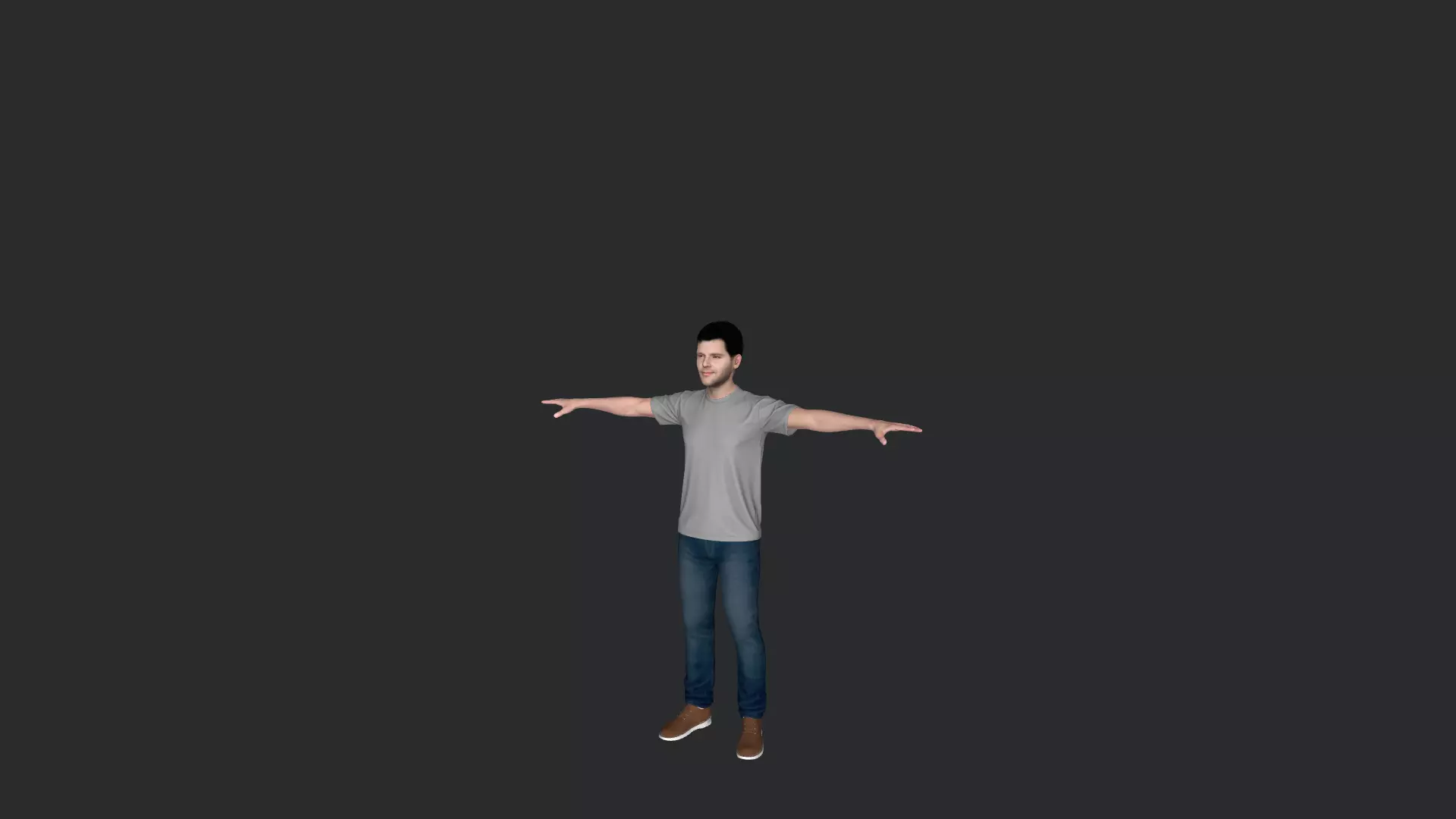 Ricky Martin Realistic Full Body Fully Rigged 3D model_23