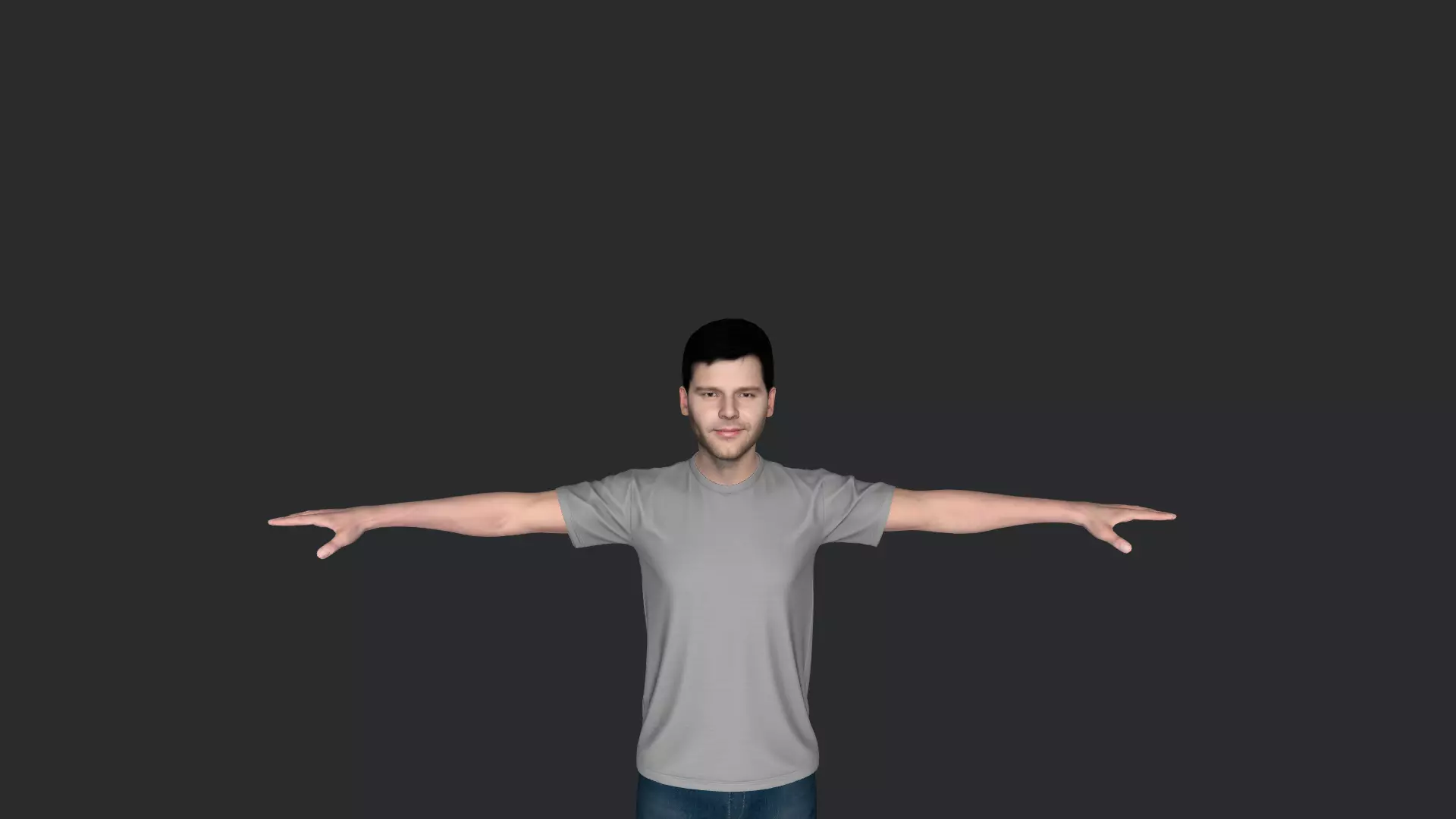 Ricky Martin Realistic Full Body Fully Rigged 3D model_21