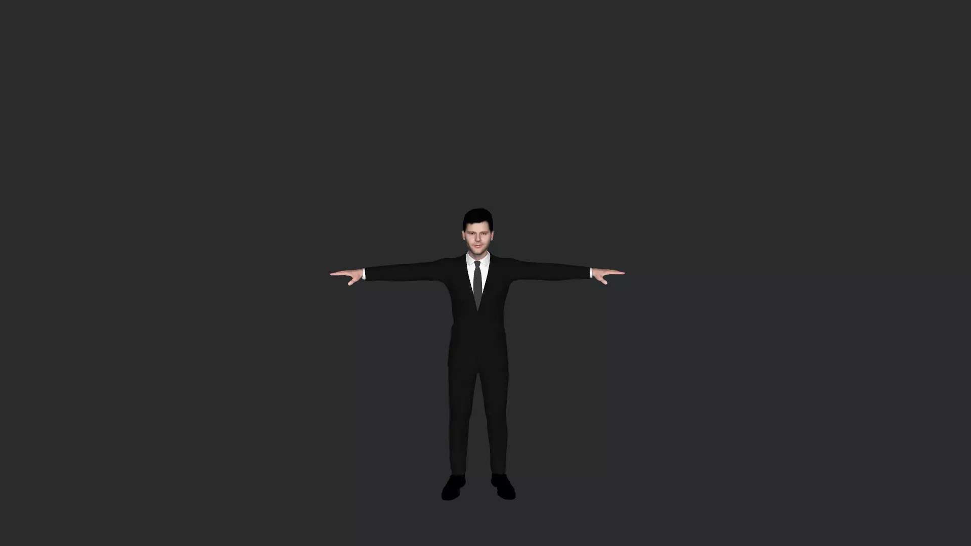 Ricky Martin Realistic Full Body Fully Rigged 3D model_2