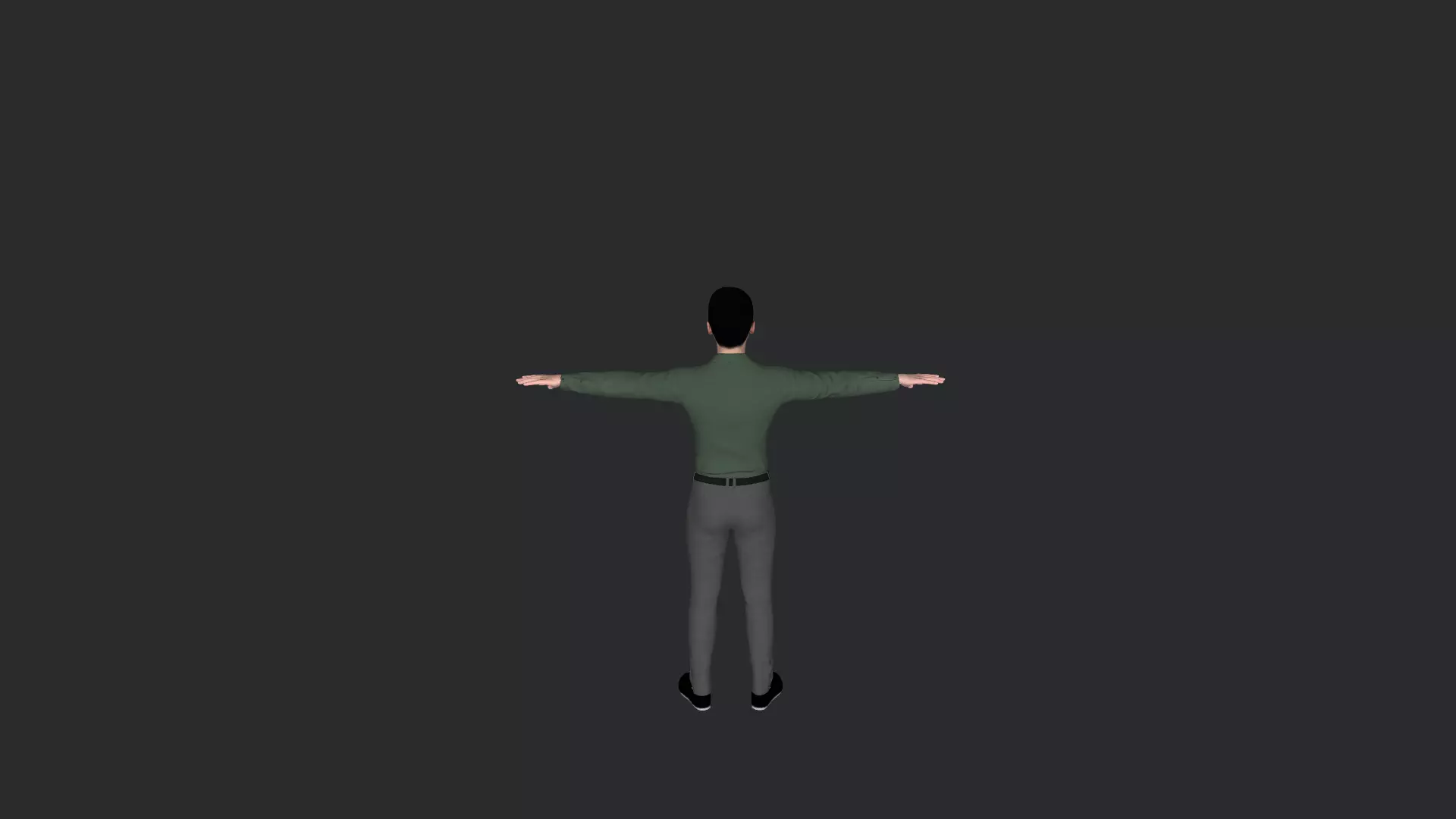Ricky Martin Realistic Full Body Fully Rigged 3D model_9