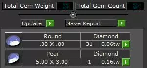 Pear Diamond Halo Pendant 3D print model_17