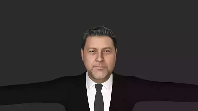 Ralph Gonsalves Hyper Realistic Full Body Fully Rigged