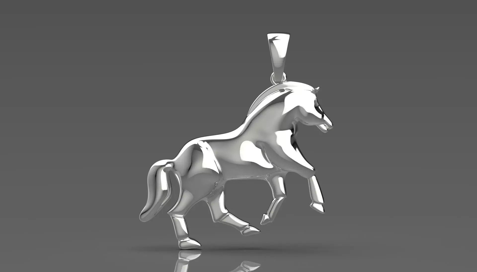 Horse STL 3D pendant 3D Model Collection_14