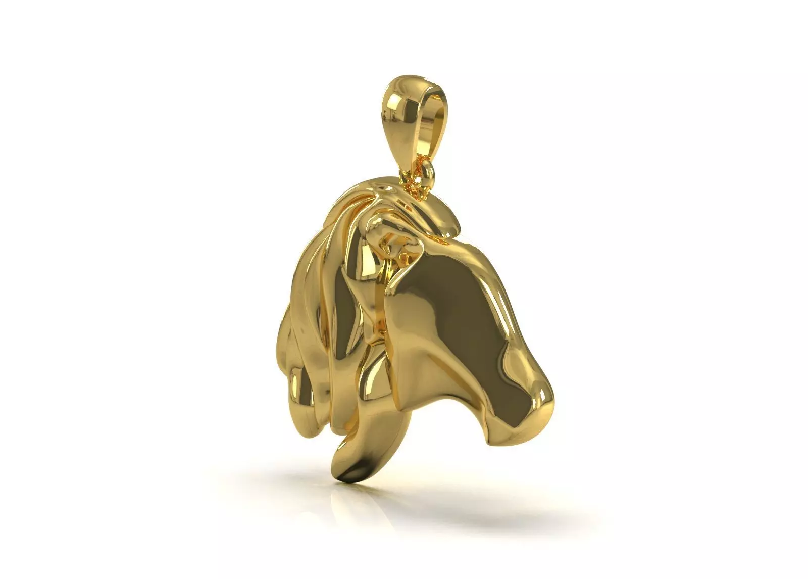 Horse STL 3D pendant 3D Model Collection_6