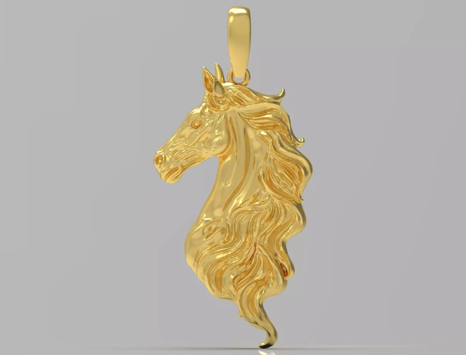 Horse STL 3D pendant 3D Model Collection_19