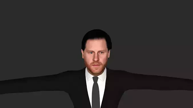 Prince Harry  Hyper Realistic Full Body Fully Rigged