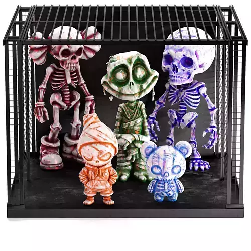 Funny Halloween Skeleton