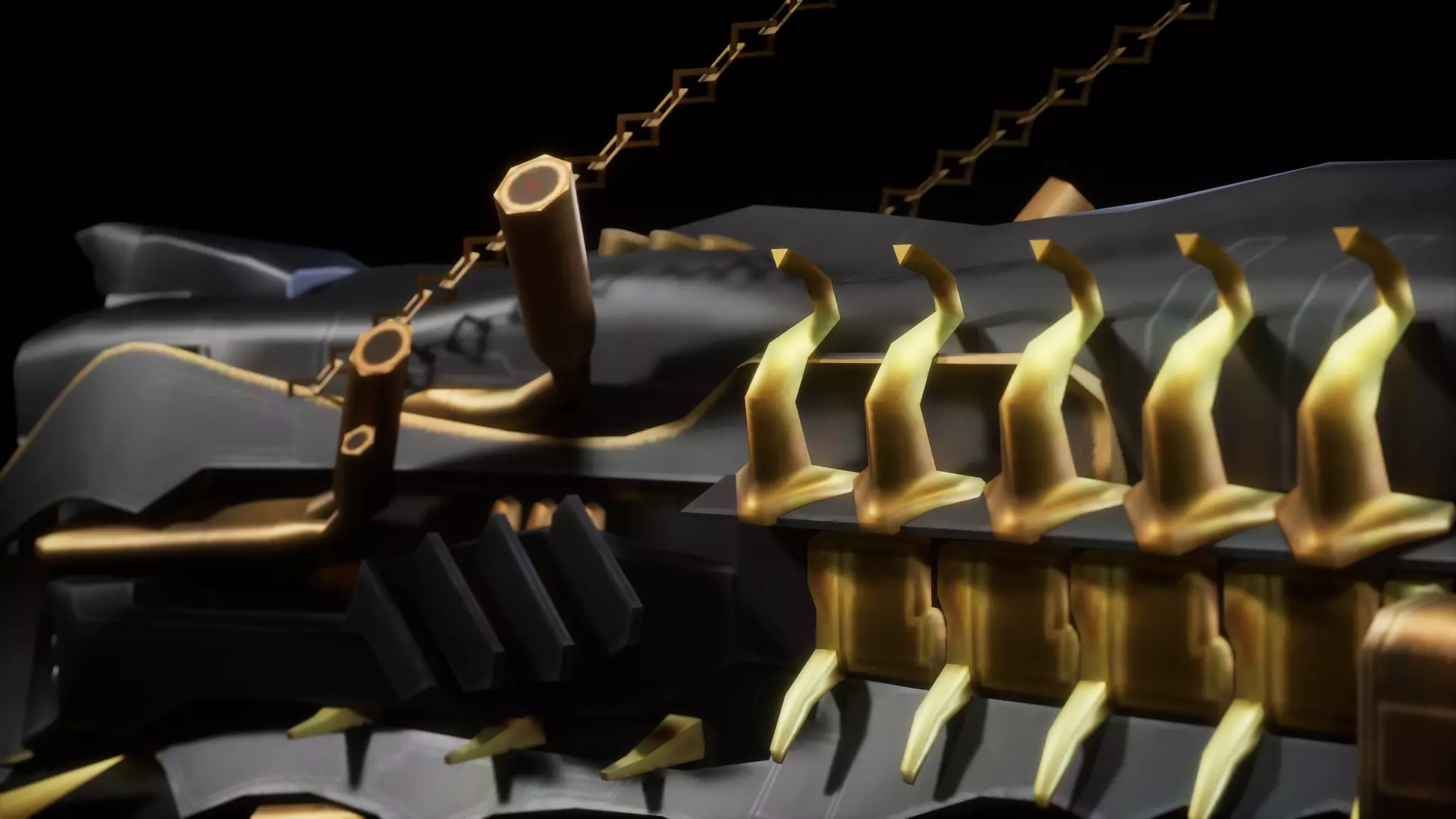 DOOM EXPRESS Low-poly 3D model_5