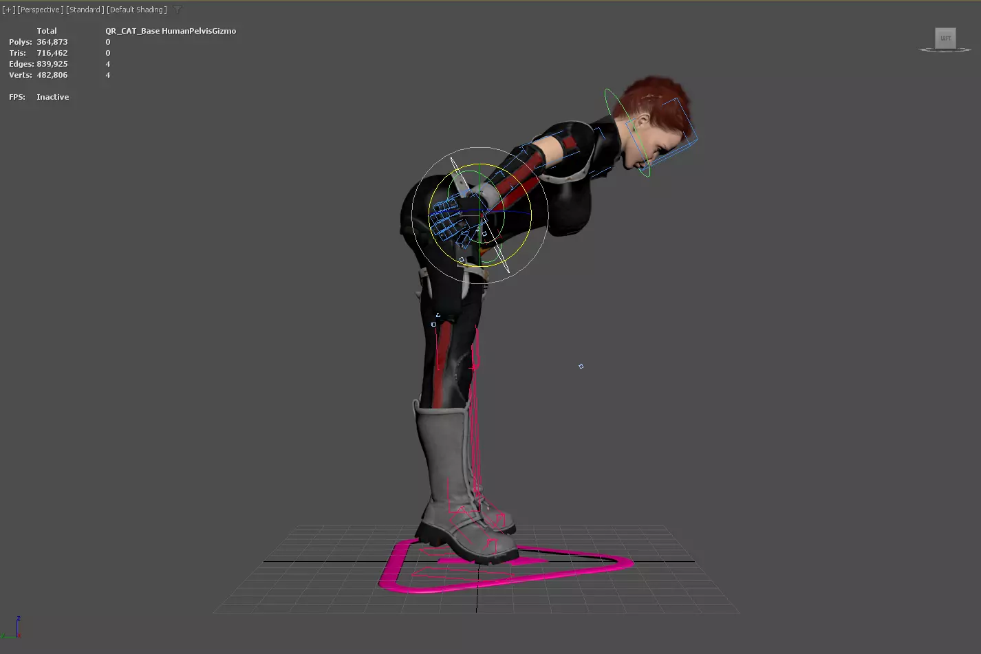 3D Character Realistic Game Ready Model PBR Textured Rigged Low-poly 3D model_23