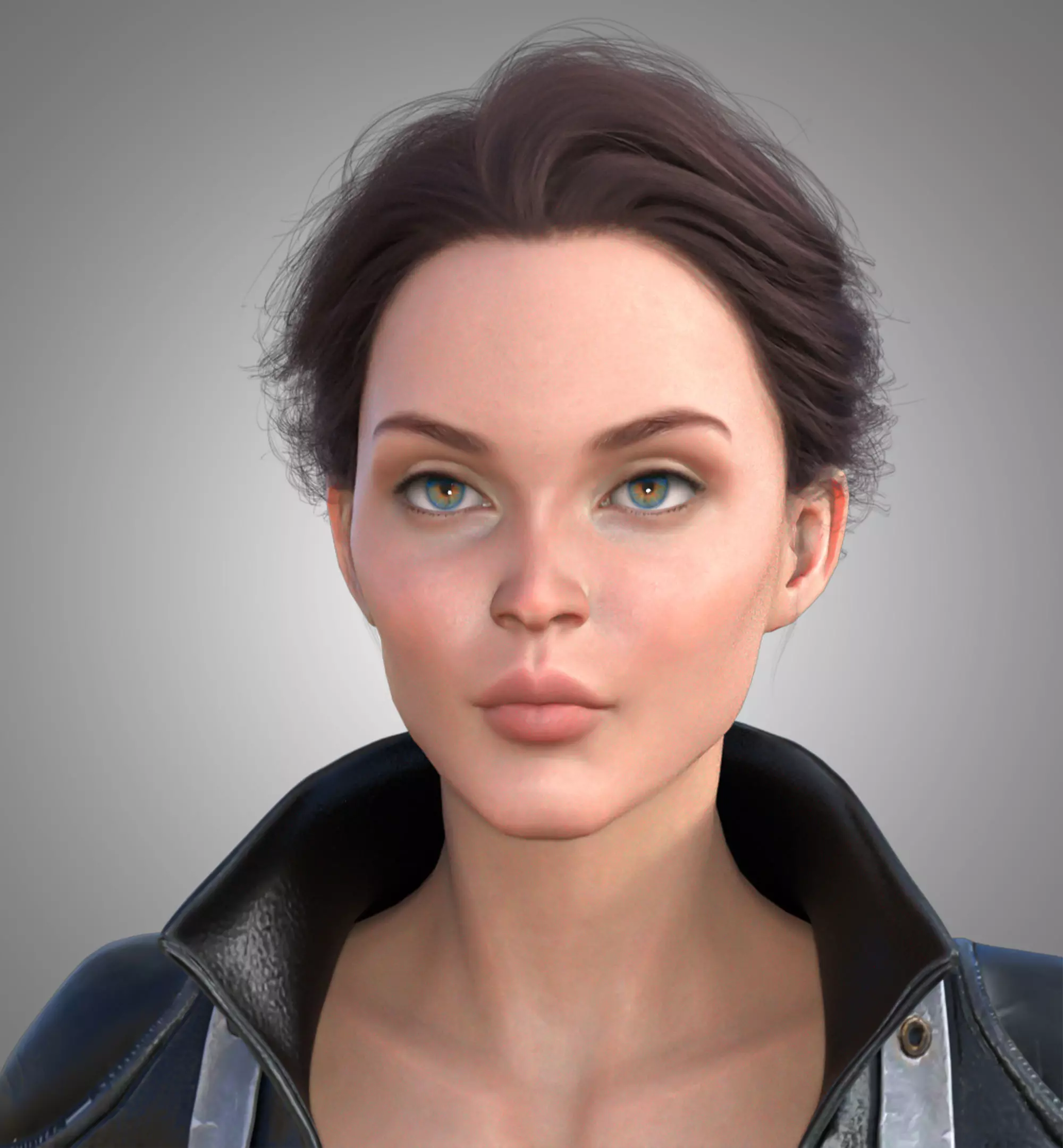 3D Character Realistic Game Ready Model PBR Textured Rigged Low-poly 3D model_9