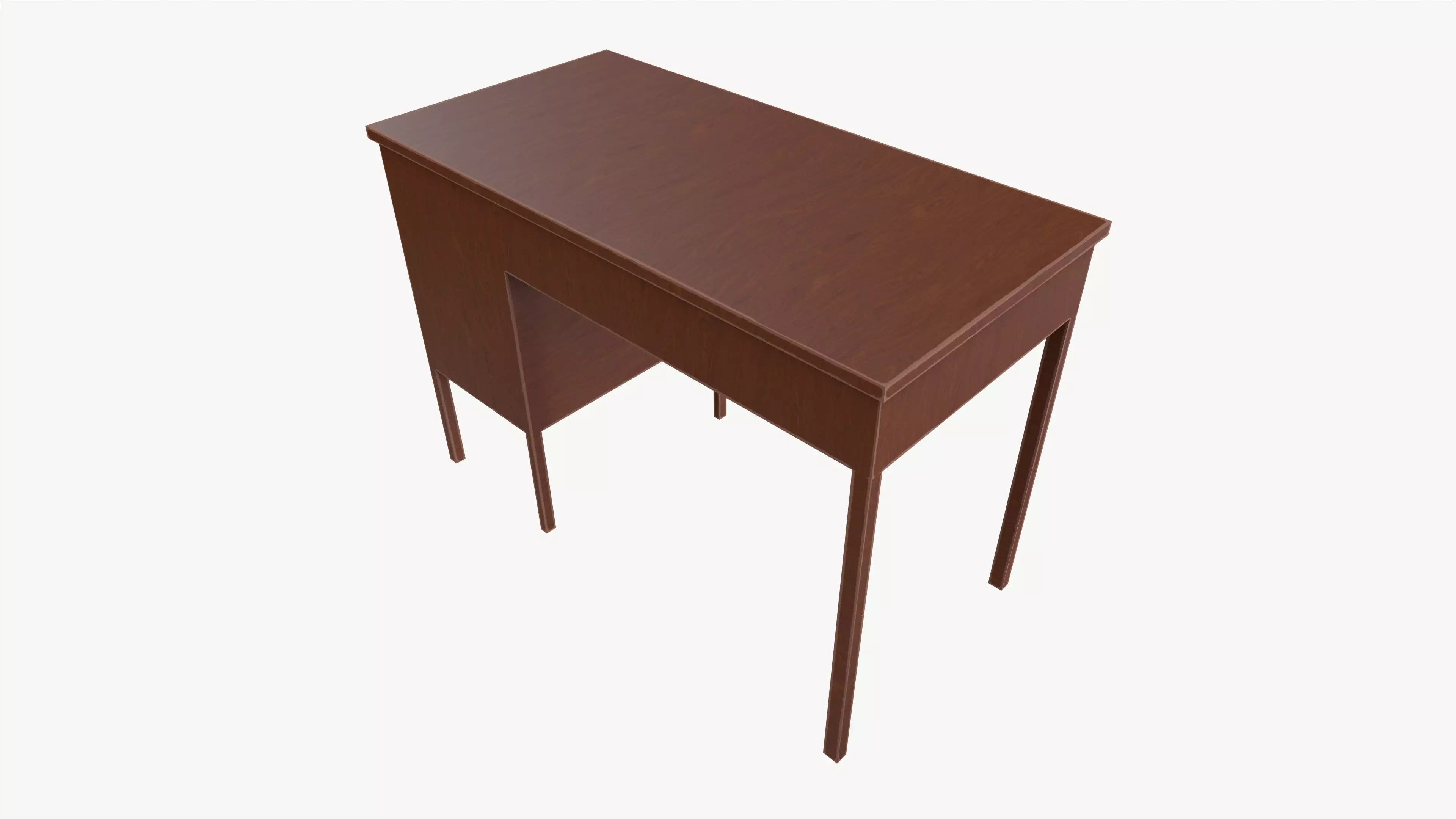 Home desk 3D model_3