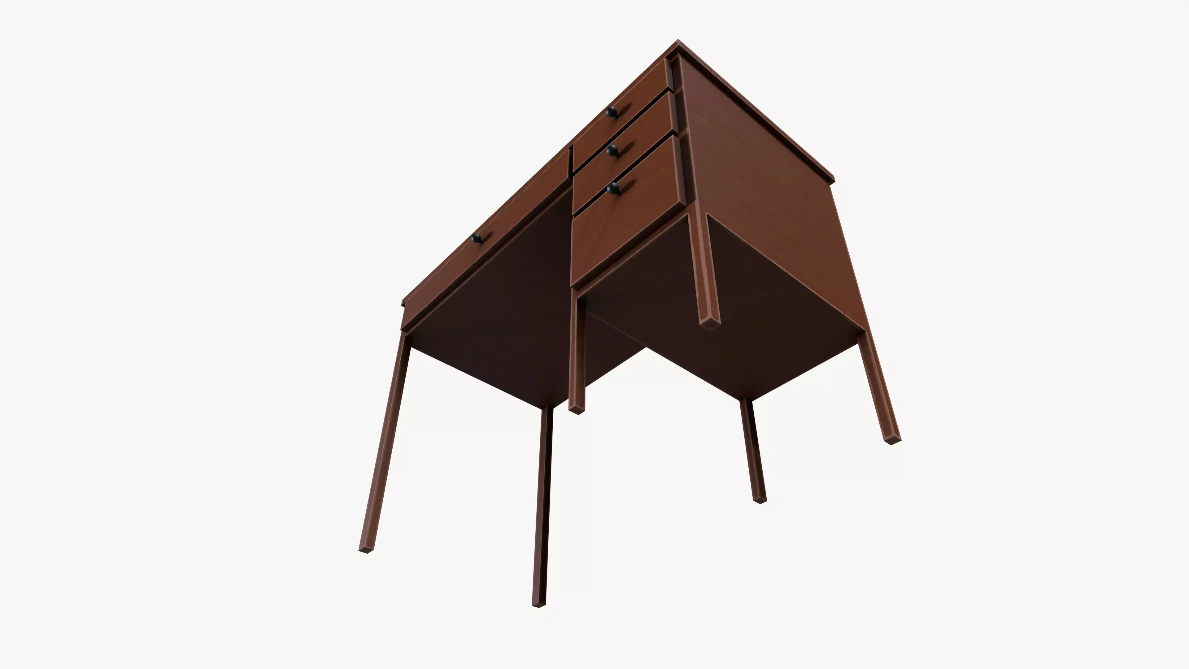 Home desk 3D model_4