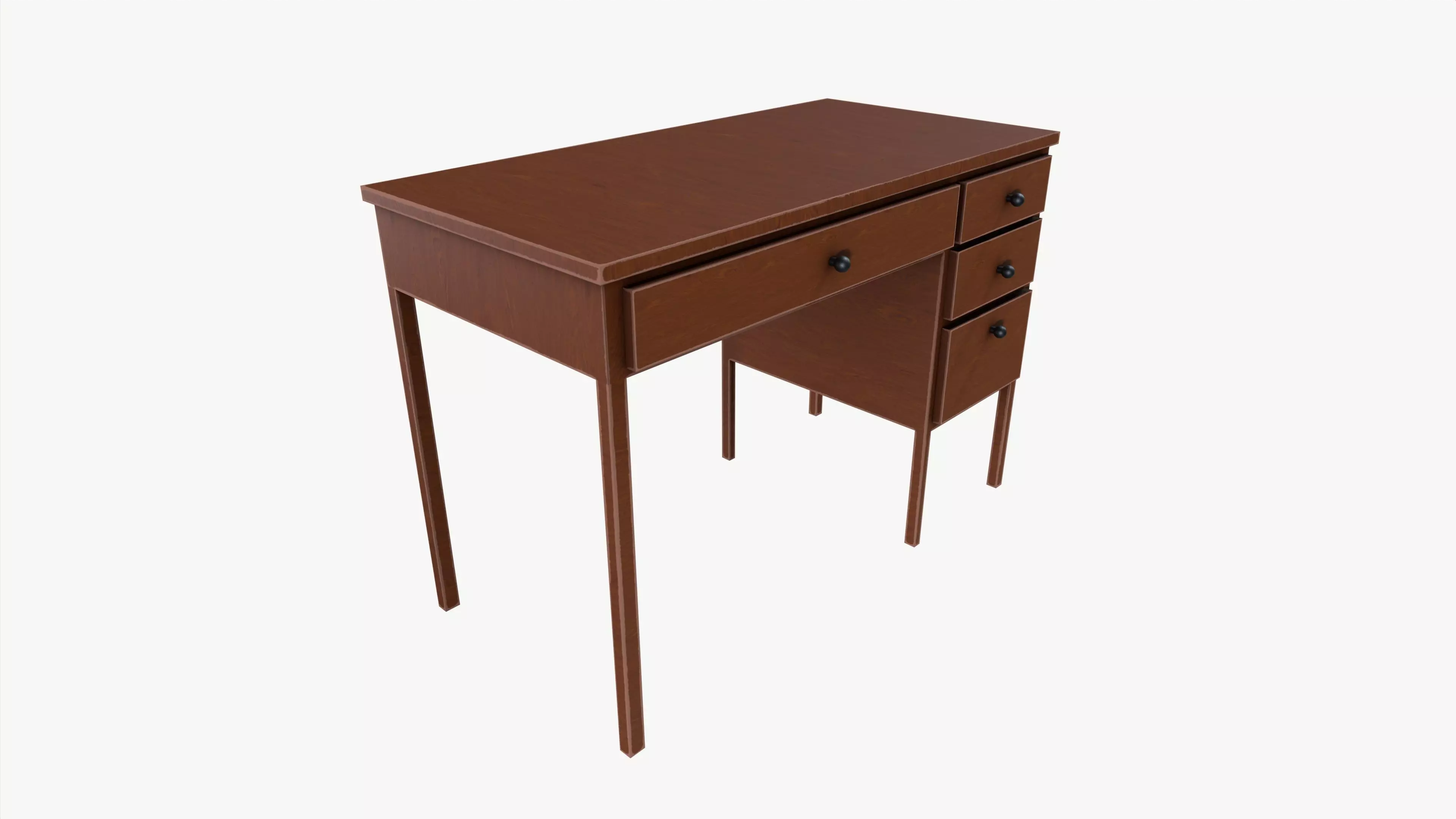 Home desk 3D model_2