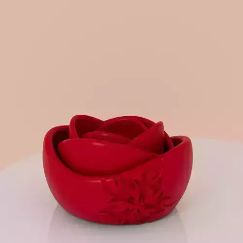 Rose Bloom Multi-Purpose Bowl - Christmas Special Edition