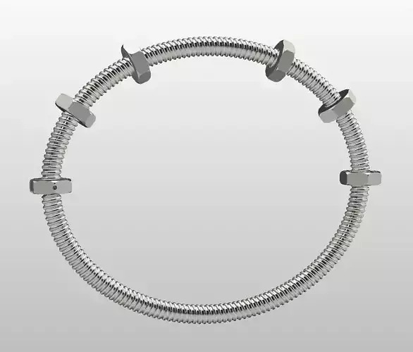 Ecrou de Cartier 3d print model