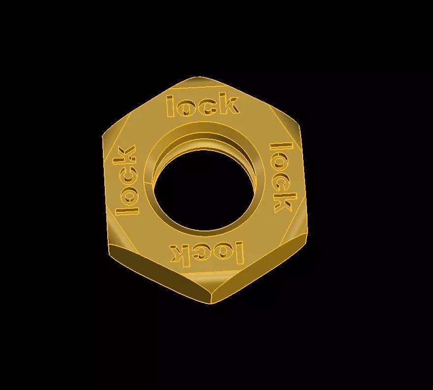 Ecrou de Cartier 3d print model 3D print model_11
