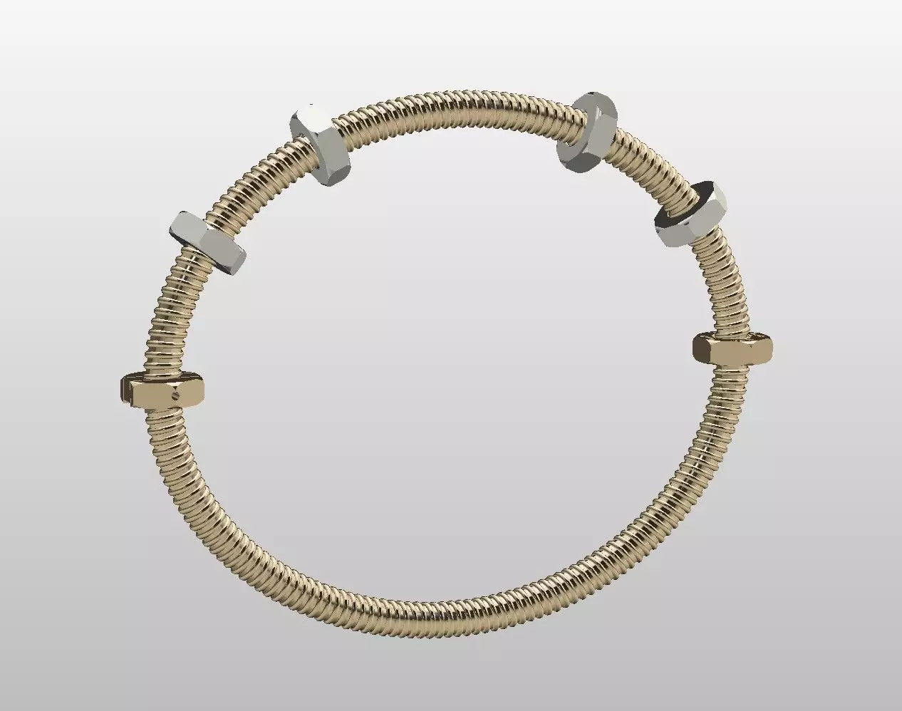 Ecrou de Cartier 3d print model 3D print model_2