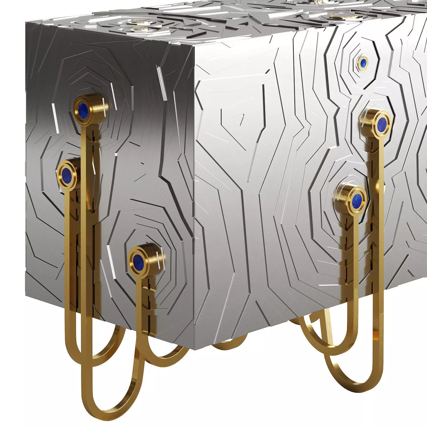 21st Gallery Erwan Boulloud Lororo II Cabinet 3D model_1