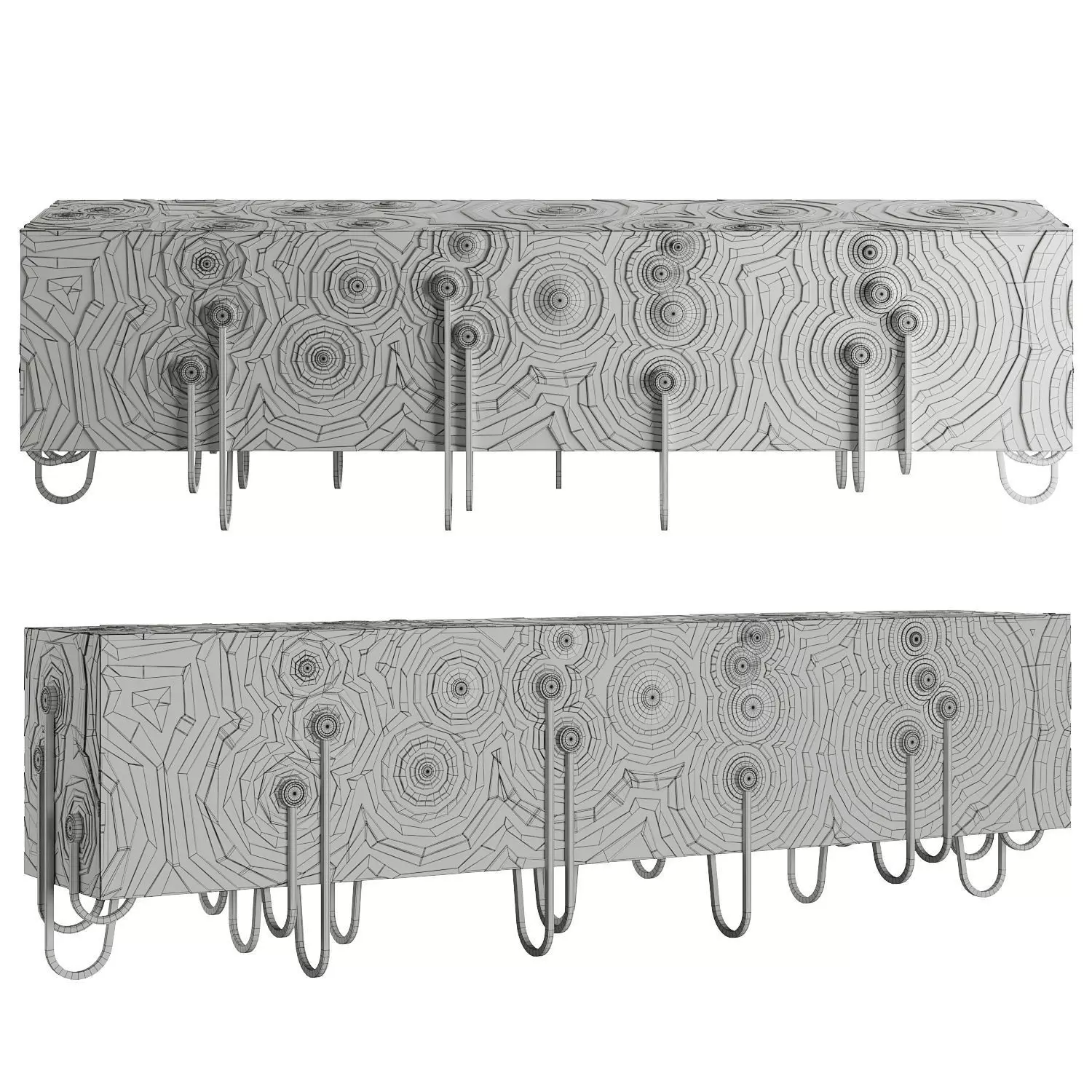 21st Gallery Erwan Boulloud Lororo II Cabinet 3D model_3