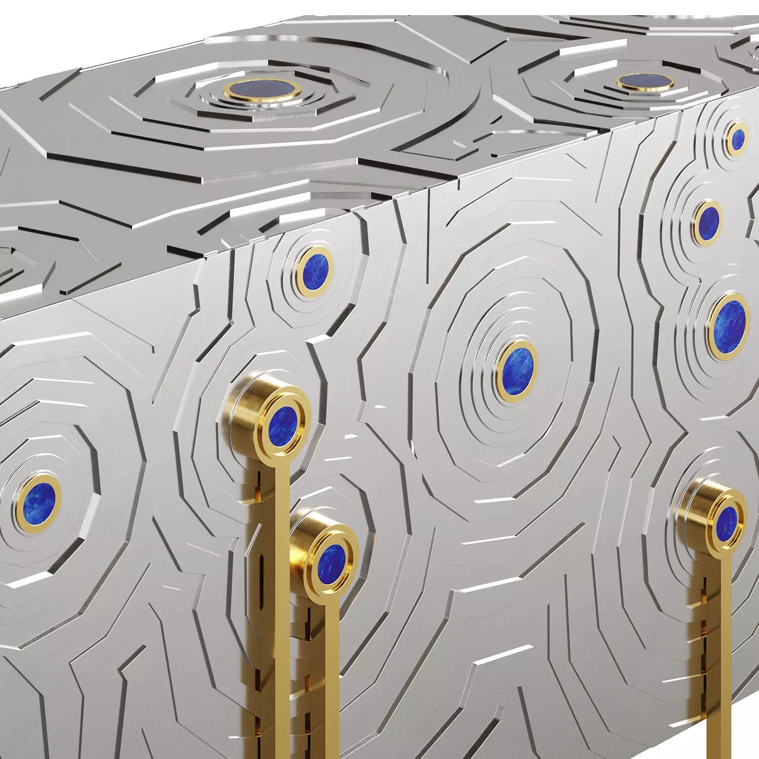 21st Gallery Erwan Boulloud Lororo II Cabinet 3D model_2