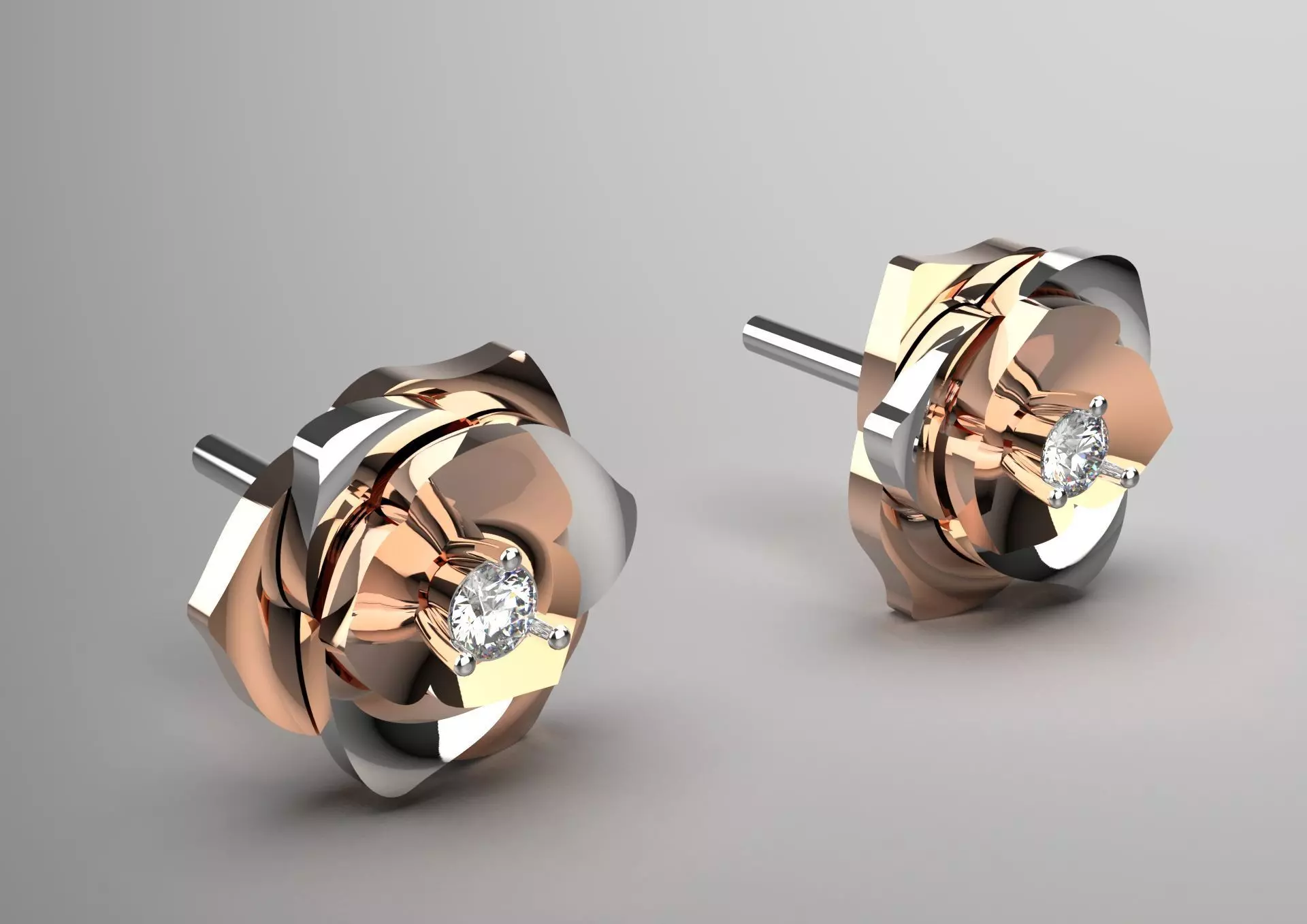 Rose STL 3D collection  _23