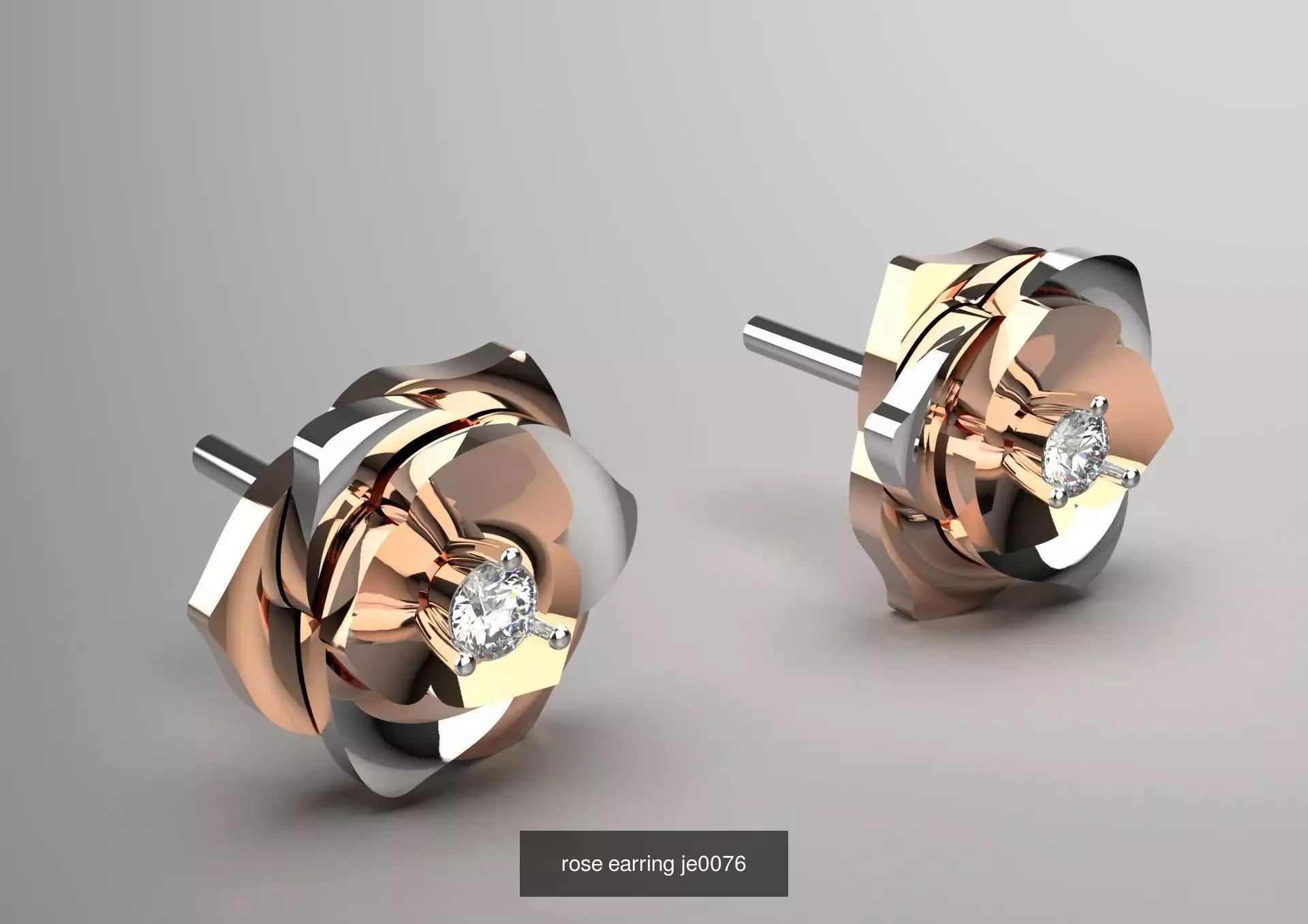 Rose STL 3D collection  _4