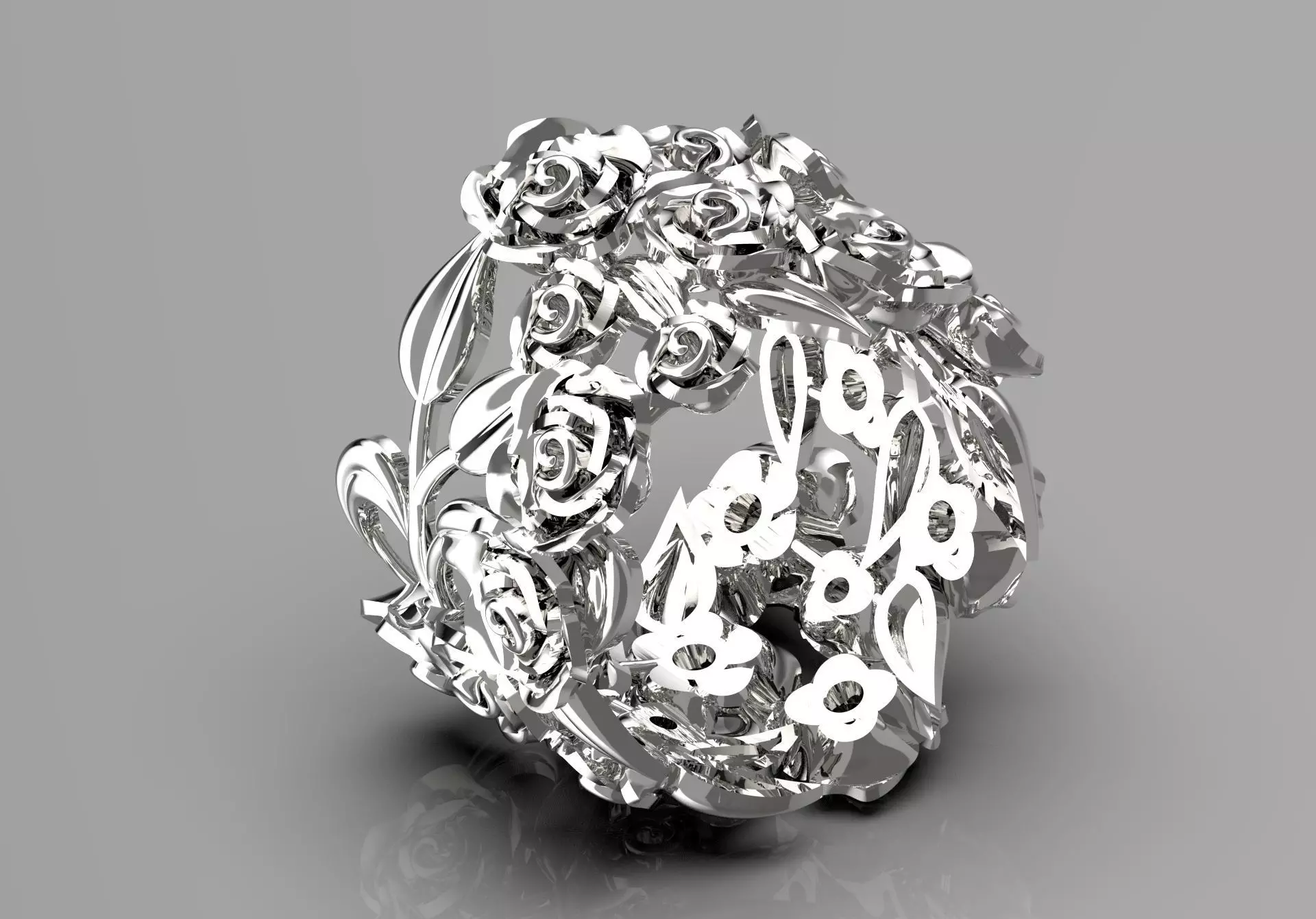 Rose STL 3D collection  _12