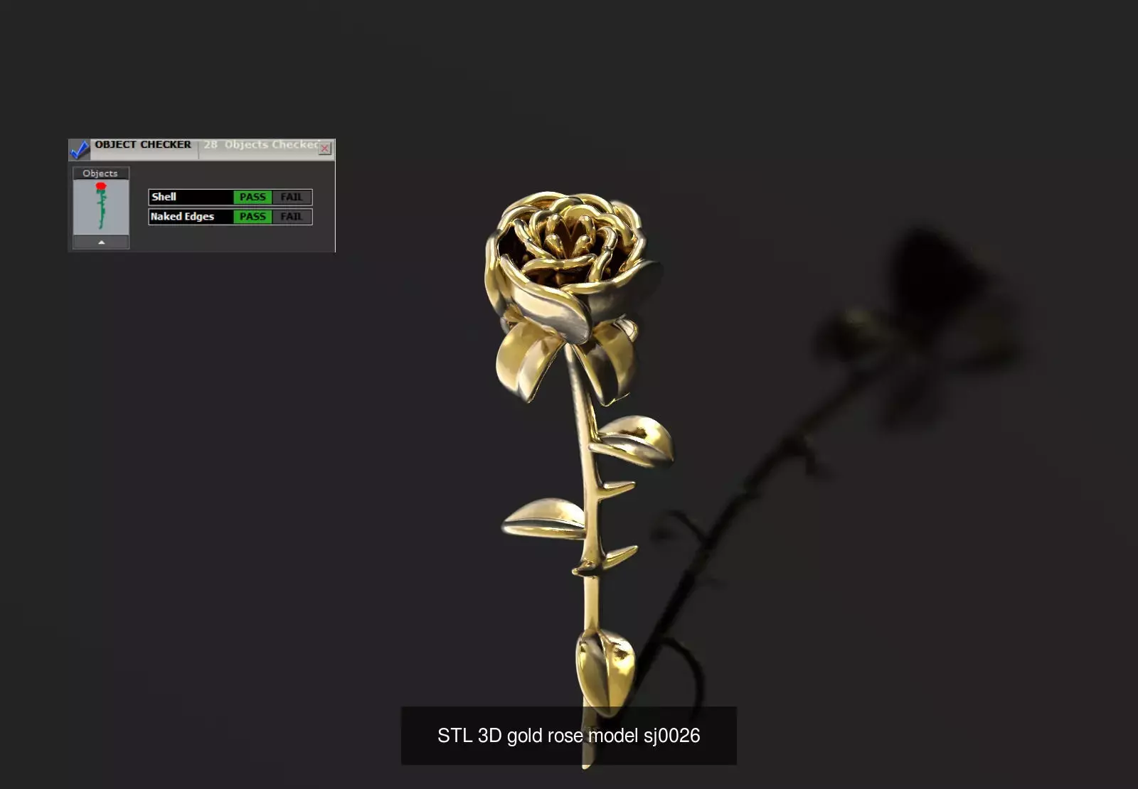 Rose STL 3D collection  _8