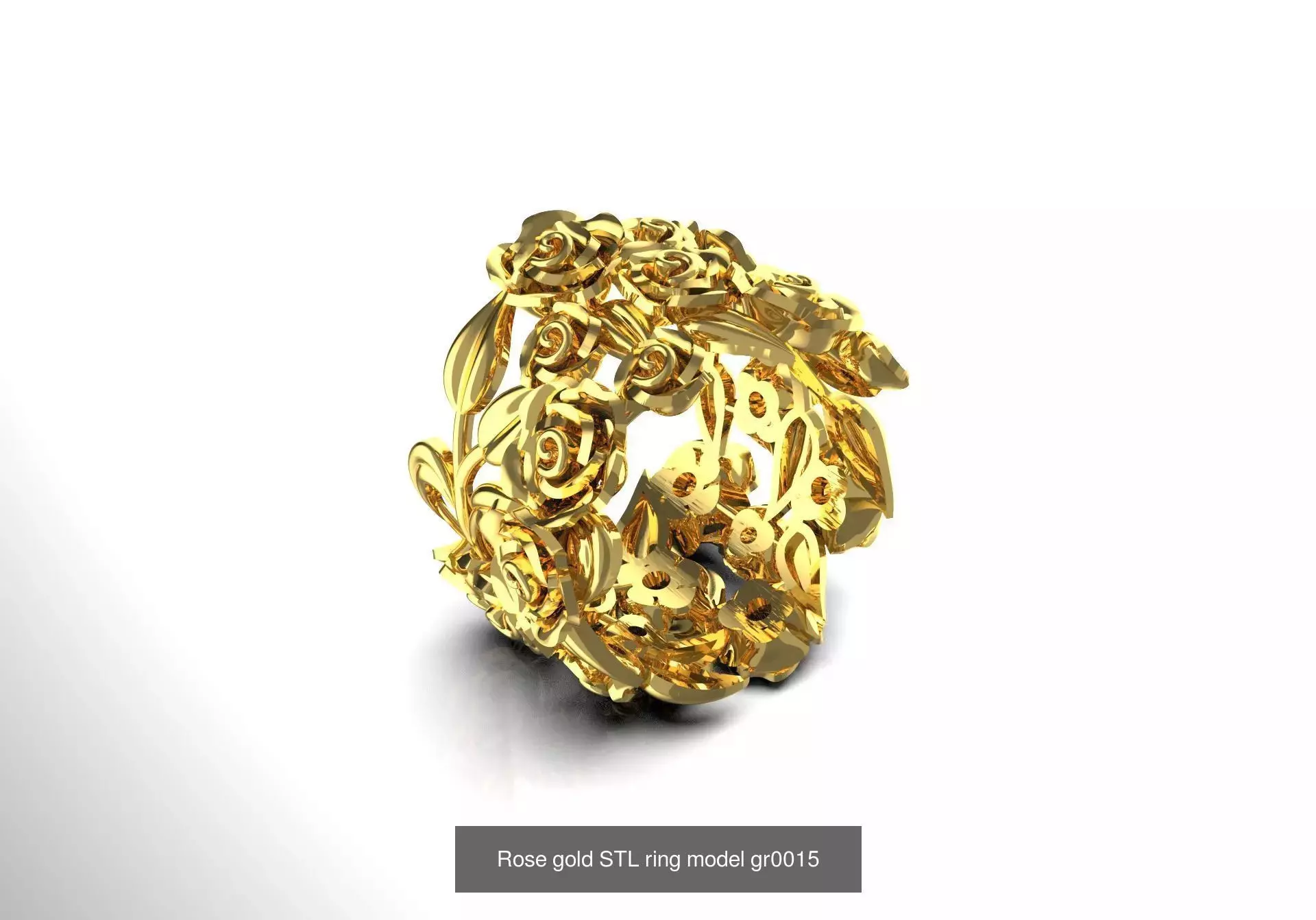 Rose STL 3D collection  _3